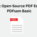 Best open-source PDF editor: pdfsam.org